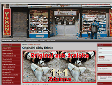 Tablet Screenshot of eshop.ethnic.cz