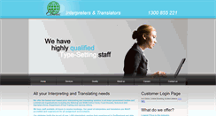 Desktop Screenshot of ethnic.com.au