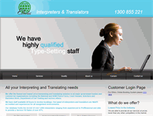 Tablet Screenshot of ethnic.com.au