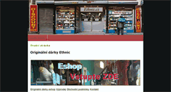 Desktop Screenshot of ethnic.cz