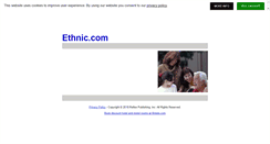 Desktop Screenshot of ethnic.com