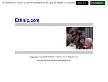 Tablet Screenshot of ethnic.com